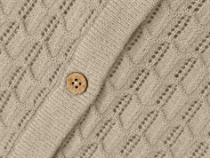 Lil Atelier white pepper cardigan